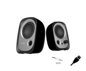 Edifier R12U USB Compact Speakers Black 4W RMS AUX